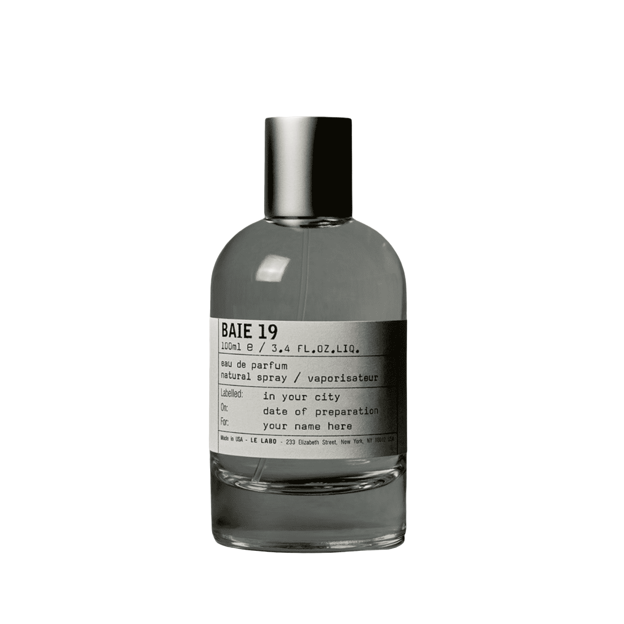 Le Labo Baie 19