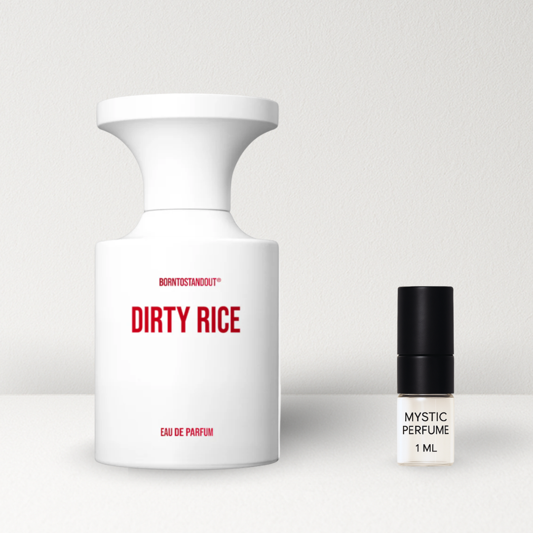 BORNTOSTANDOUT Dirty Rice Sample Bottle 1ml