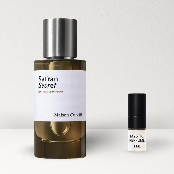 Maison Crivelli Safran Secret Extrait de Parfum Sample Bottle 1ml