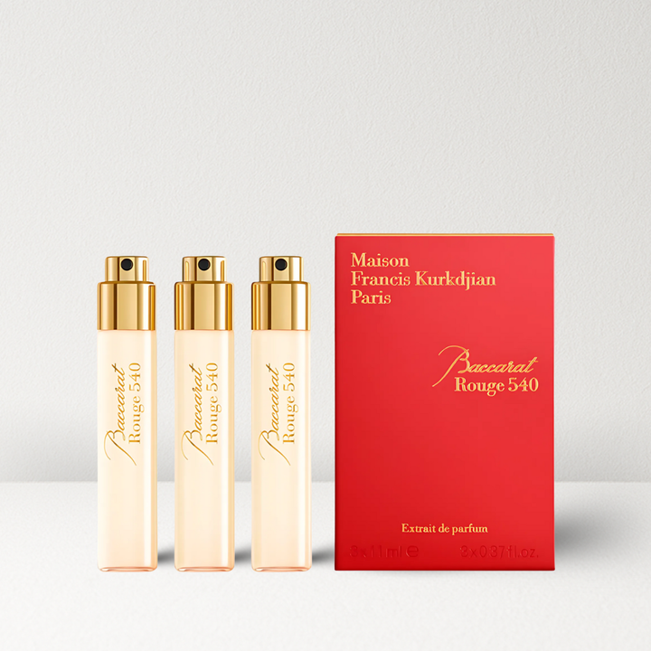 Maison Francis Kurkdjian Baccarat Rouge 540 Extrait de Parfum Travel Bottle 3x11ml